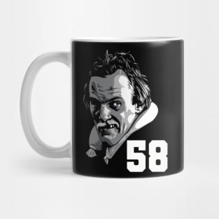 Jack Lambert greyscale Mug